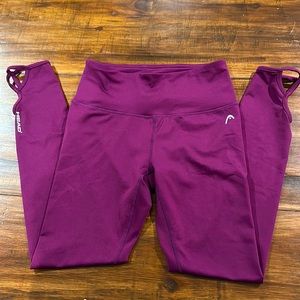 Head Activewear Leggings HEAD Maroon Size Small